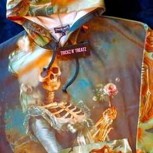 DOLLSKILL XXL TRICKZ N TREATZ DA VINCI MONA LISA HOODIE SOLD OUT